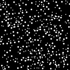 Vector - snow sky seamless pattern.
