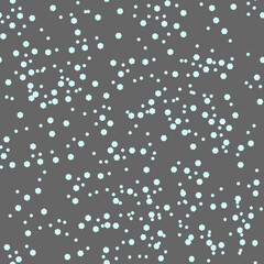 Vector - snow sky seamless pattern.
