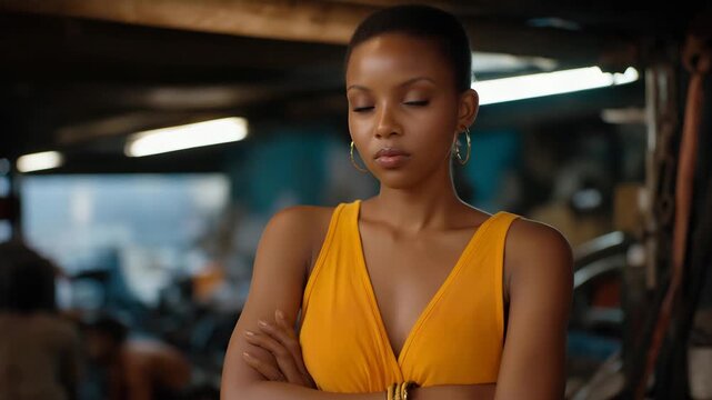 Industrial mechanical issue represented by jammed components, stress marks and halted motion expressing operational disruption and repair urgency. cinematic color correction, natural uneven