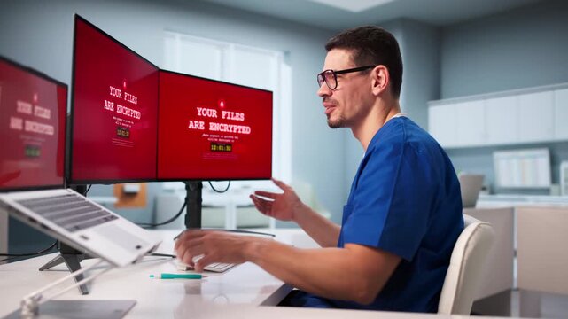 Cyber Attack On Hospital. Data Breach