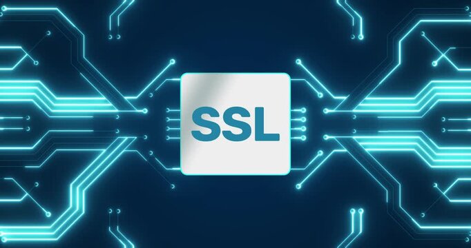 SSL - Secure Sockets Layer on a circuit board	