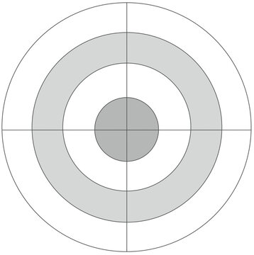 target with bullet holes