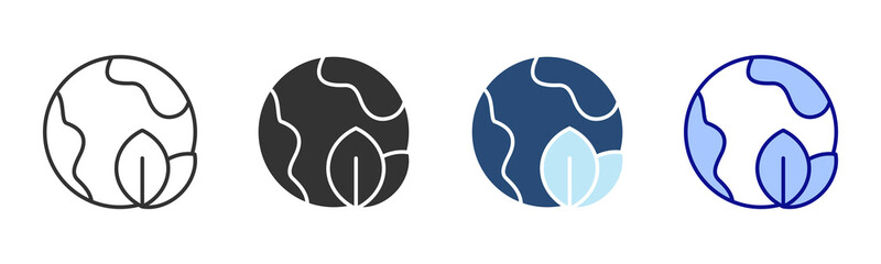 Environment Icon Set. Designed In Multi Style © Ponisih