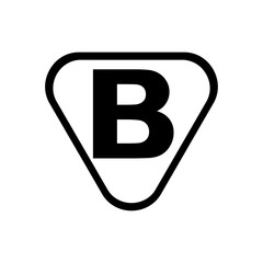 B SIGN OF SAFETY LOGO VECTOR