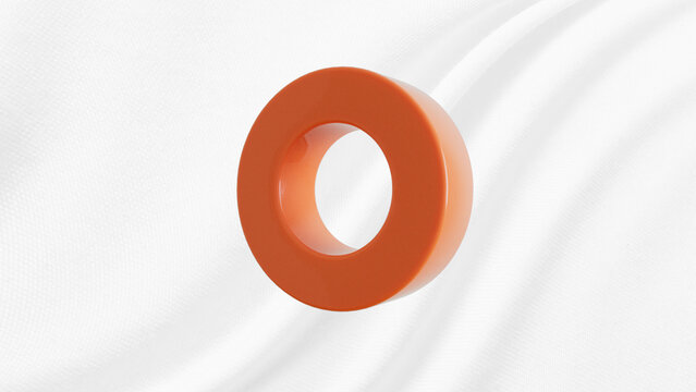 Plastic Letter O