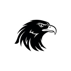 Fototapeta premium Eagle Head Mascot Vector Illustration.