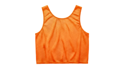 Bright Orange Training Vest transparent background