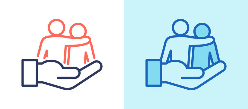 Social Support whitegreen icon