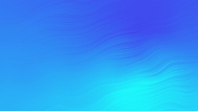 Motion video 4k depicts a flowing blue gradient waves background perfect for dynamic projects.