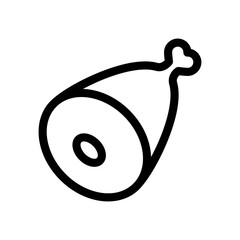 Fresh Meat Icon Protein-Rich Foods Symbol