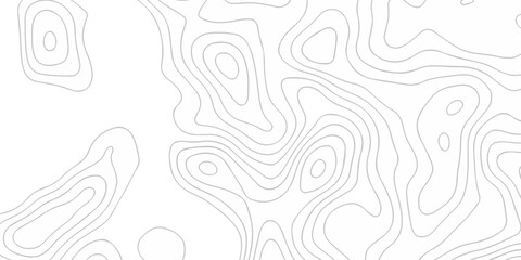 Topographic map patterns, topography line map. Contour map texture backdrop digital print texture terrain lines and strokes. Panorama view swirls black wave curve lines banner background design.	