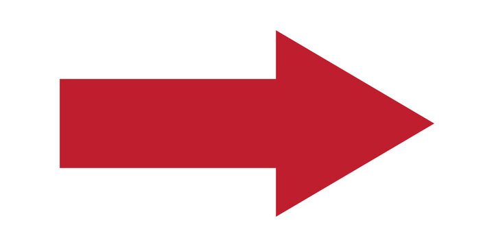 Bold pointing vector arrow icons. Isolated vector arrow set. eps 10.