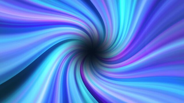 Futuristic Abstract Digital Tunnel Loop: Sci-Fi Neon Geometric Vortex Background