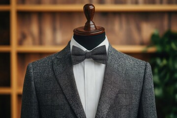 Custom-Tailored Vintage Suits Formalwear redesigned from vintage materials with precise artisanal tailoring