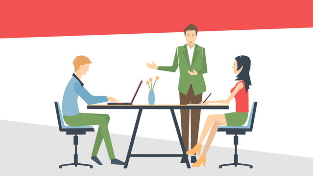 Corporate People Business Consultant