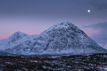 Buachaille Etive Mor sunrise in Glencoe, Scotland. © Andrew