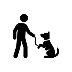 Training Dog To Sit Icon