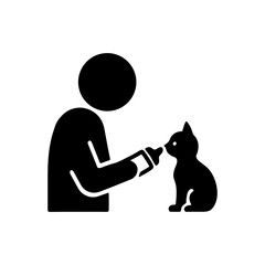Nurturing Care and Bottle Feeding Icon