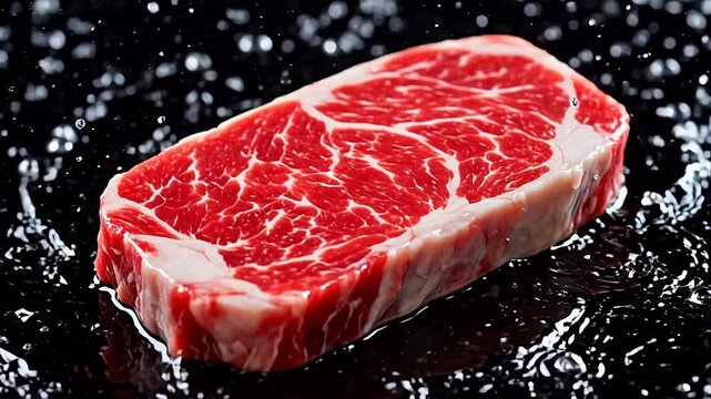 JuicyMarbledBeefinBlackBackground