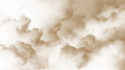 Sand, dust, brown, natural, smoke realistic dust PNG with brown sandstorm cloud and textured explosion. This PNG Overlay is transparent, ideal for desert scenes, pollution or storm effects. © Liubov