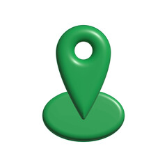 Pin location icon design template