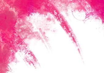 Soft Pink Abstract Paint Flow Background