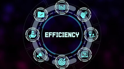  Business efficiency and process optimization concept with professional team working on global digital network and high speed data. - Powered by Adobe