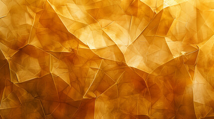 Abstract Golden Cracked Texture