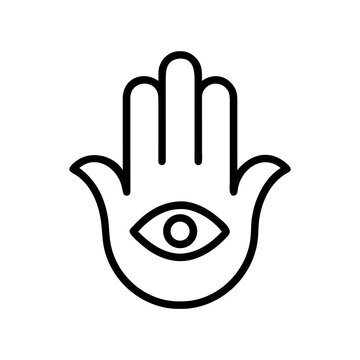 Hamsa Symbol Icon