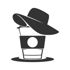 Hat logo icon design