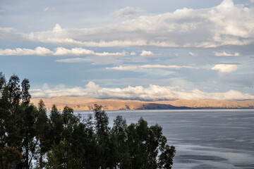Obraz premium lake titicaca bolivia south america.