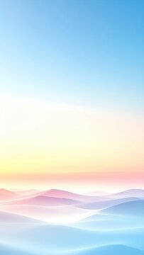 Fondo de degradado pastel suave con espacio para texto, Generated image