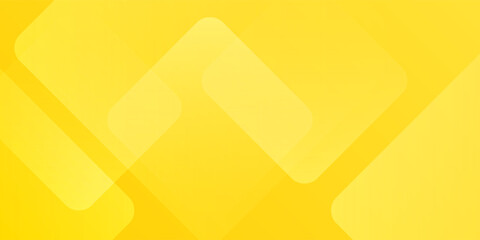 Yellow abstract background geometry shine and layer element vector illustration. gradient yellow background with overlapping element.