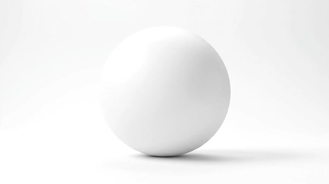 A collection of white eggs on a seamless white background transitioning in size and perspective