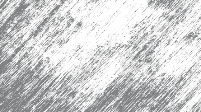 Streaky grey brush strokes and smudges on a white background creating a dynamic abstract texture with a sense of movement and artistic expression