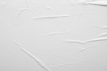 close-up of creased paper texture