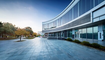 the modern medical building