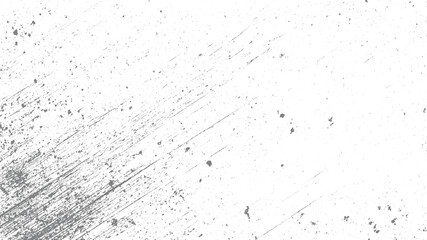 Textured abstract background of a weathered concrete surface with scattered dark gray splatters and fine parallel scratches in a grunge style