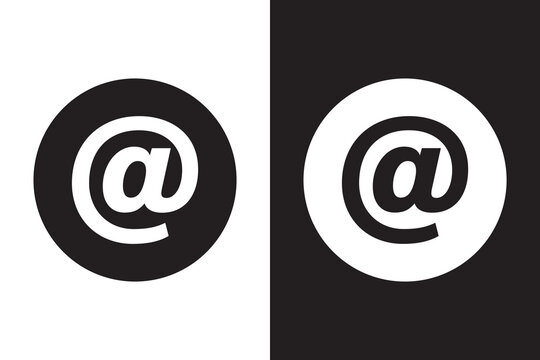 arroba symbol isolated icon vector illustration design
