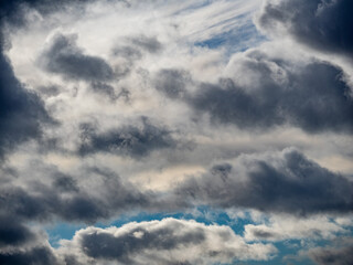 Obraz premium Dunkler Wolkenhimmel