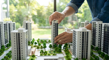 Urban planning sustainable city strategy meeting