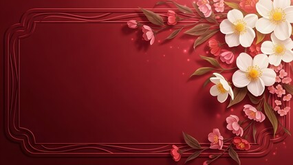 Celebrating women's day with elegance and beauty a floral tribute