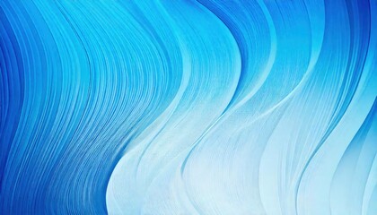Soft and Serene Abstract Background with Vertical Flowing Sky Blue Hues