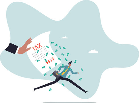 Tax evasion, illegal hide revenue and avoid paying government tax, fraud and money laundering or financial crime .about a man and his life.