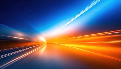 Abstract Blue and Orange Gradient Background Texture for Design