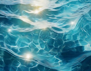 seamless water ripple texture with shimmering sunlight reflections and dynamic wave patterns ideal for backgrounds in aquatic designs swimming pool visuals and summer themed projects