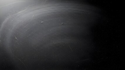 A grayscale pixelated image with a light source