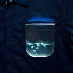 Pocket Ocean: A Miniature Sea Carried in a Jacket Pocket