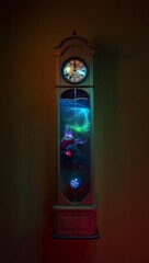 Ocean in Suspension: Time Measured by Tides of Light