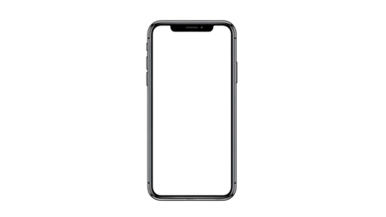 Smartphone mockup template for design and development purposes